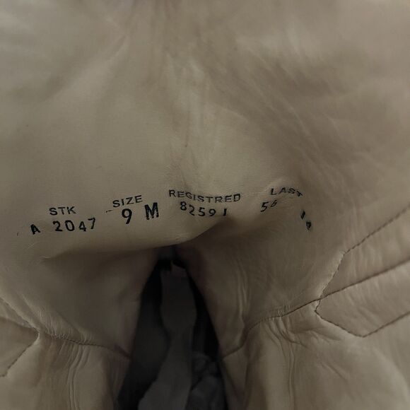 Corral Vintage Distressed Tan Red Butterfly Western Cowboy Boots A2047 Ladies 9M - Picture 12 of 12